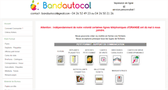 Desktop Screenshot of bandautocol.com