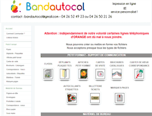 Tablet Screenshot of bandautocol.com
